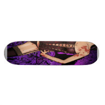 Beauty and the Zombies skateboards