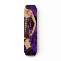 Beauty and the Zombies Skate Board