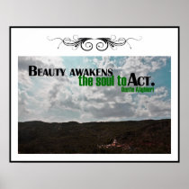 Beauty Awakens Custom Poster