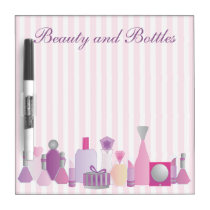 Beauty Bottles dry erase boards