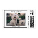 Beauty & Brains, Bichon Frise postage