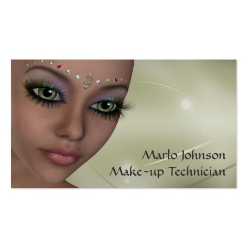 Beauty Business Card (front side)