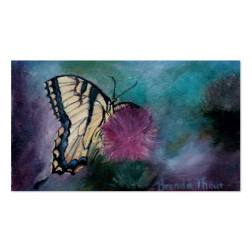 Beauty Butterfly Business Cards (back side)