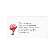 Beauty by Day Custom Address Label