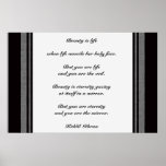 Beauty by Kahlil Gibran Print