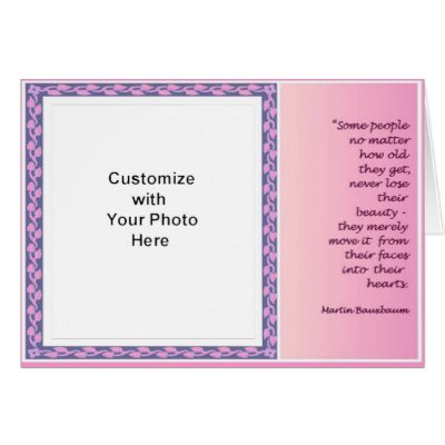 Beauty, card, pink by WiscMeBrit