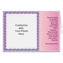Beauty, card, pink