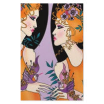 beauty chat customized stationery