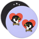 Beauty & Dot.Ca Hearts Button