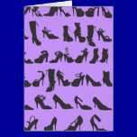 Beauty Fashion Shoes Silhouettes cards