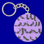 Beauty Fashion Shoes Silhouettes keychains