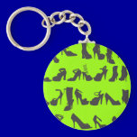 Beauty Fashion Shoes Silhouettes keychains