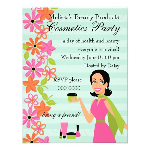 Beauty Garden Personalized Invite