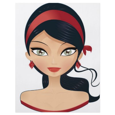 Beauty Girl Flyer by Melisende