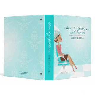 Beauty Goddess Vinyl Binder