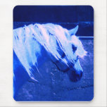 Beauty in Blue - Andalusian Stallion Mouse Pads