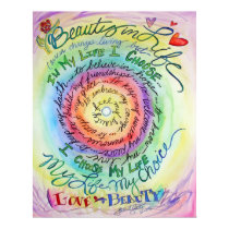 Beauty in Life Poster posters