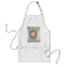 Beauty in Life Rounded Rainbow Aprons