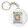 Beauty in Life Rounded Rainbow Keychain