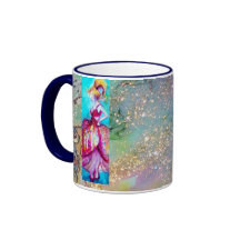 BEAUTY IN PINK DRESS / Magic Butterfly Plant Mugs