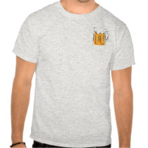 Beauty is in the eye of the beer holder t-shirts