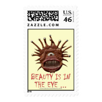 Beauty Is In the Eye ... postage by thefrozenduck Beauty Is In the Eye ... postage