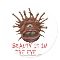 Beauty Is In the Eye ... stickers