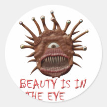 Beauty Is In the Eye ... Sticker