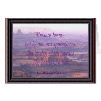 Beauty is Measured Cards by im2moonbaby