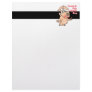 beauty is only pig skin deep pun funny cartoon customized letterhead