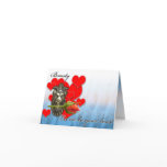 beauty let me be your beast... love card