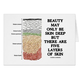 Beauty May Be Skin Deep But Five Layers Of Skin card