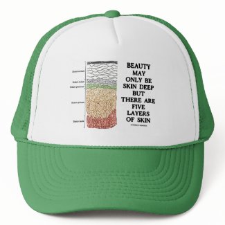Beauty May Be Skin Deep But Five Layers Of Skin hat