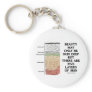 Beauty May Be Skin Deep But Five Layers Of Skin Keychain