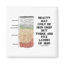 Beauty May Be Skin Deep But Five Layers Of Skin Magnet