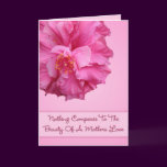 Beauty Of A Mothers Love Card