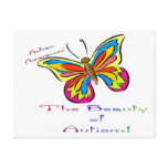 beauty of autism post cards
