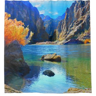 Beauty of Colorado River Arizona Shower Curtain