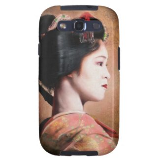 Beauty of Geisha - cool oriental japanese painting