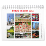 Beauty of Japan 2012 [small] Calendar
