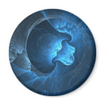 Beauty Of Life Round Magnet