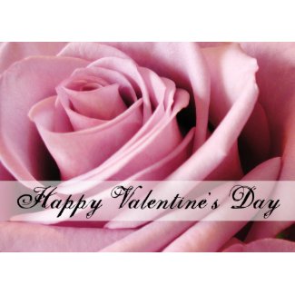Beauty Of Our Love Valentine's Day Card card