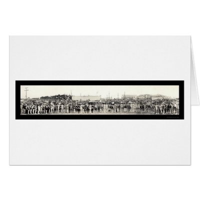 Beauty Pageant Venice Photo 1926 Greeting Cards by lc_panoramicphotos