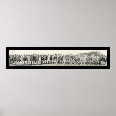Beauty Parade Seal Bch Photo 1917 Posters by lc_panoramicphotos