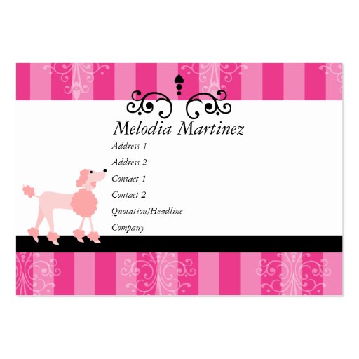 Beauty Puppy Business Card Template