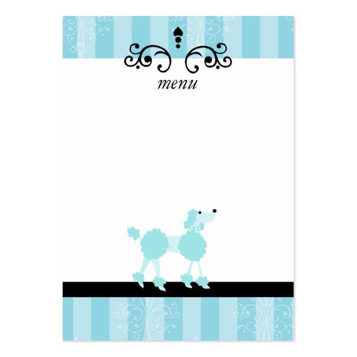 Beauty Puppy Business Cards (back side)