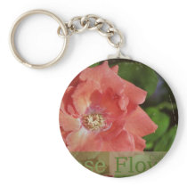 beauty  rose keychains