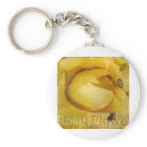 beauty  rose keychains