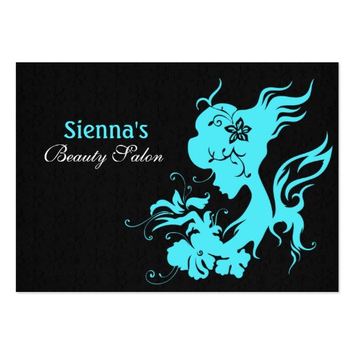 Beauty Salon Appointment Card Business Card (front side)