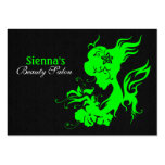 Beauty Salon Appointment Card (Lime) Business Card